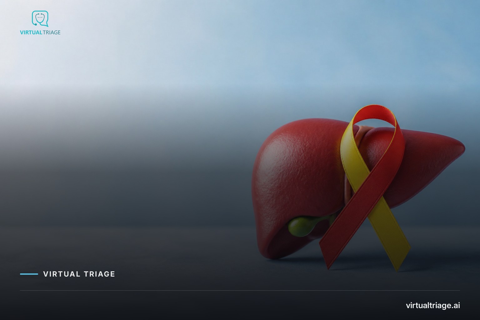 A visually engaging image representing World Hepatitis Day, featuring a liver and awareness ribbons.